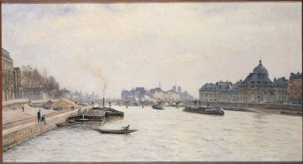 Il Pont des Arts, vista dal Pont Royal - Musée Carnavalet, Parigi